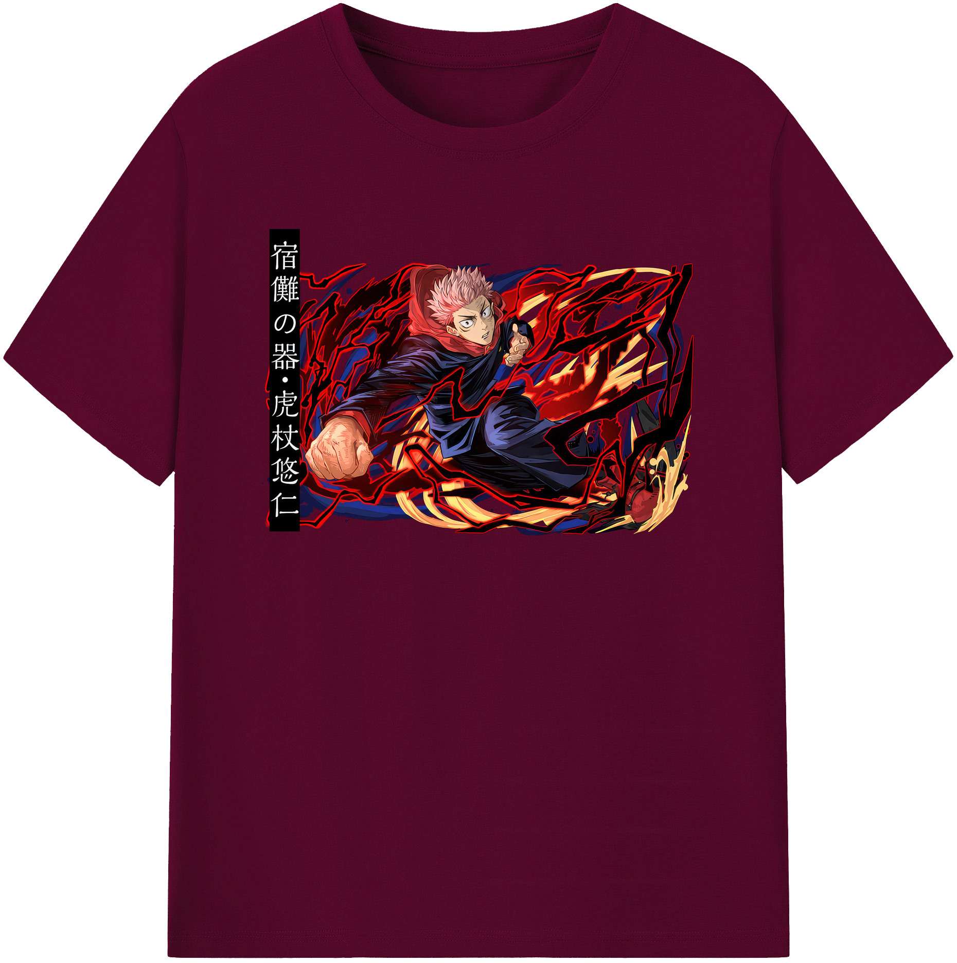 （画像用） 呪術廻戦 Jujutsu Kaisen レディースカジュアルプリントTシャツ（綿100％）